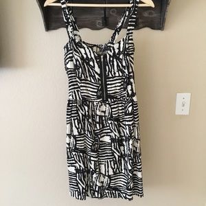Black and White Summer Dress